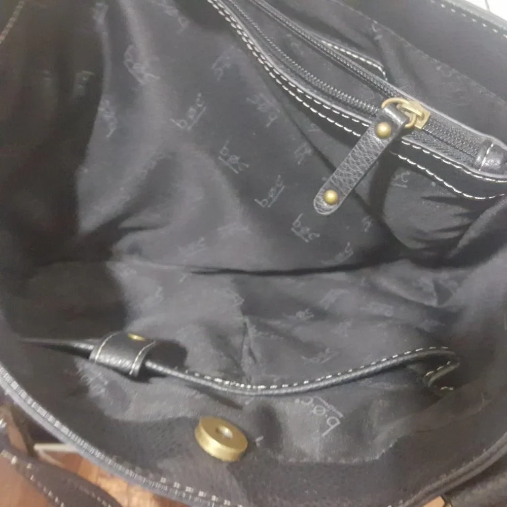 boc Born Concepts Gray Pebbled Shoulder Bag Purse - Picture 7 of 9